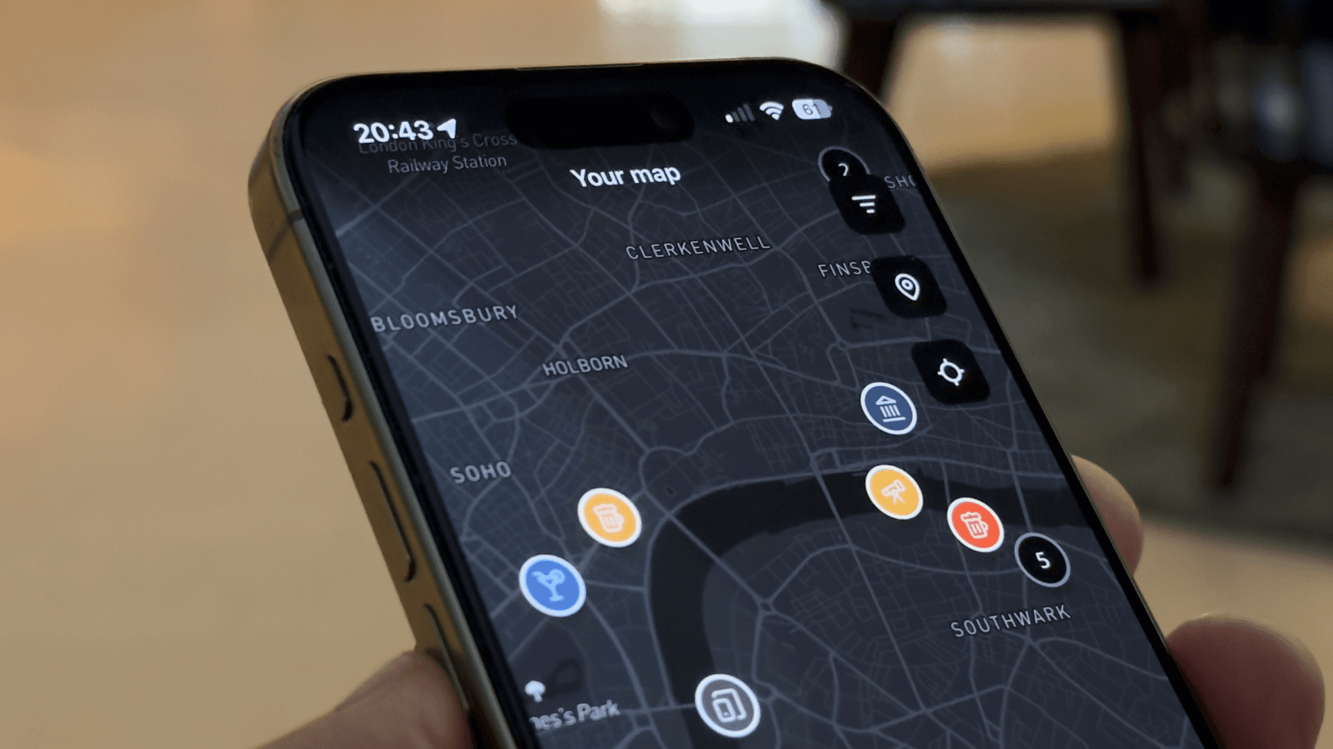 Maptera app showcase